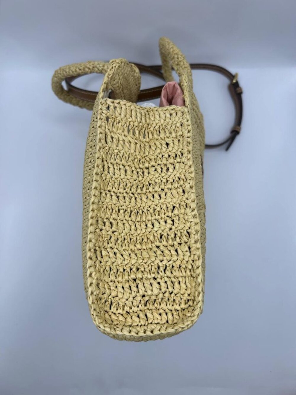 MIU MIU RAFFIA BAG - Picture 3 of 7